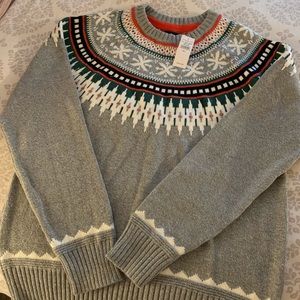 Festive winter sweater